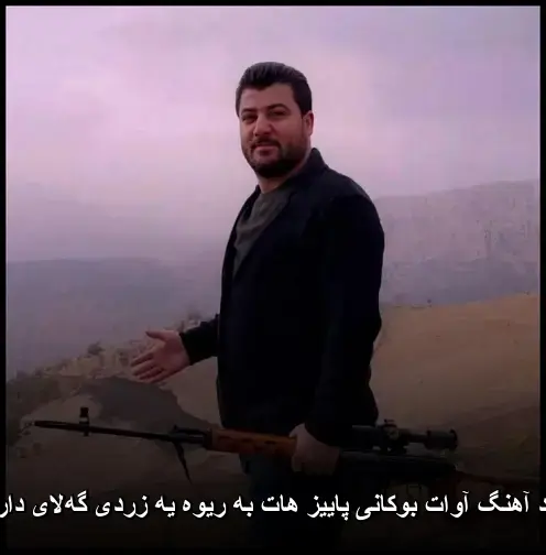 پاییز هات به ریوه یه زردی گهلای دارهکان - آوات بوکانی