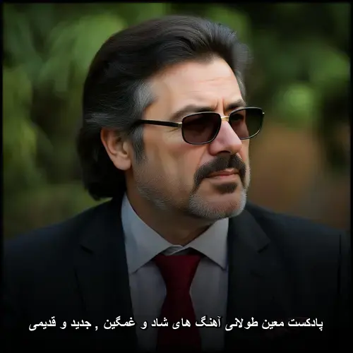 تصویر پادکست معین طولانی آهنگ های شاد و غمگین جدید و قدیمی - دانلود با کیفیت 320