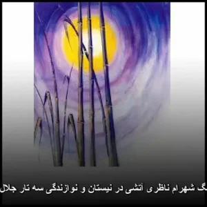 دانلود آهنگ شهرام ناظری آتشی در نیستان و نوازندگی سه تار جلال ذوالفنون | شاهکاری از موسیقی اصیل